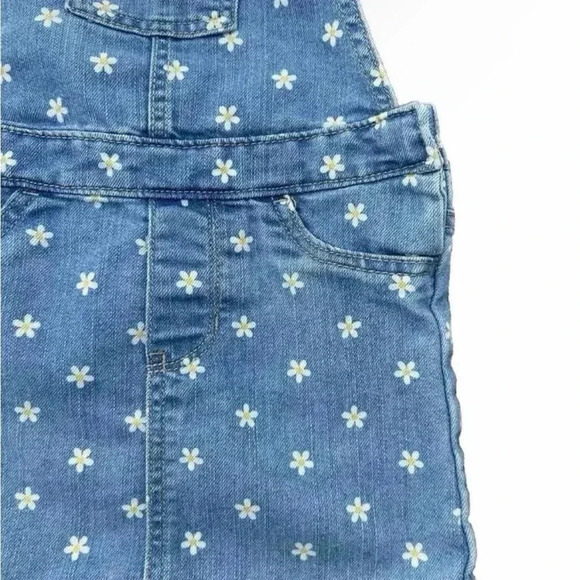 The Children’s Place Daisy Overall Denim Dress Size 3T - Picture 2 of 5